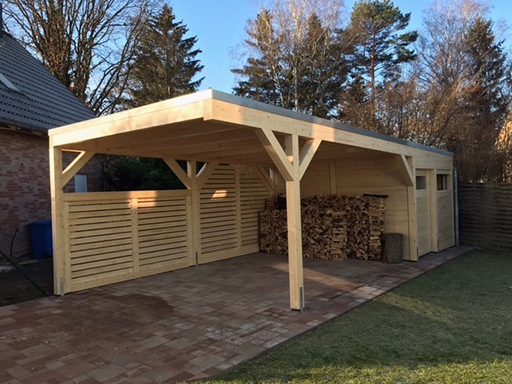 Carport-Werkstatt