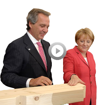 Walmdach Angela Merkel